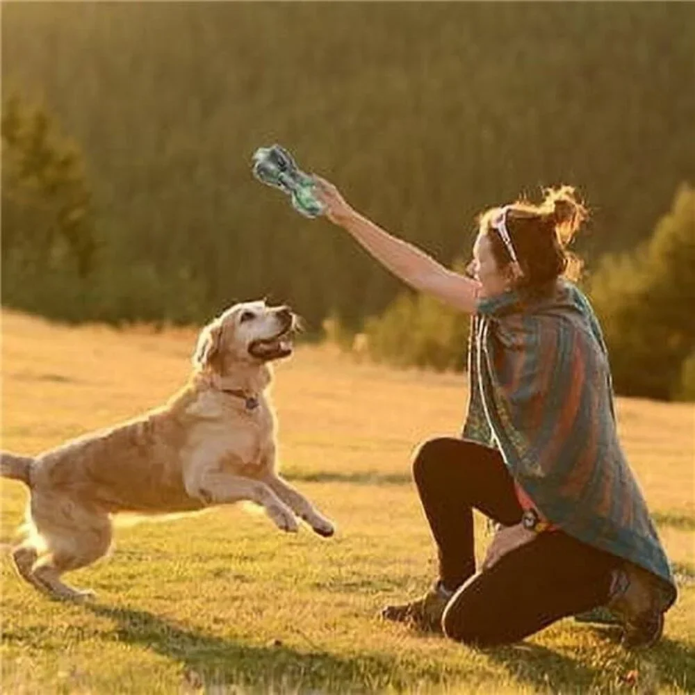 Squeaky Dog Toys for Aggressive Chewers Indestructible Durable Tough Big Dogs
